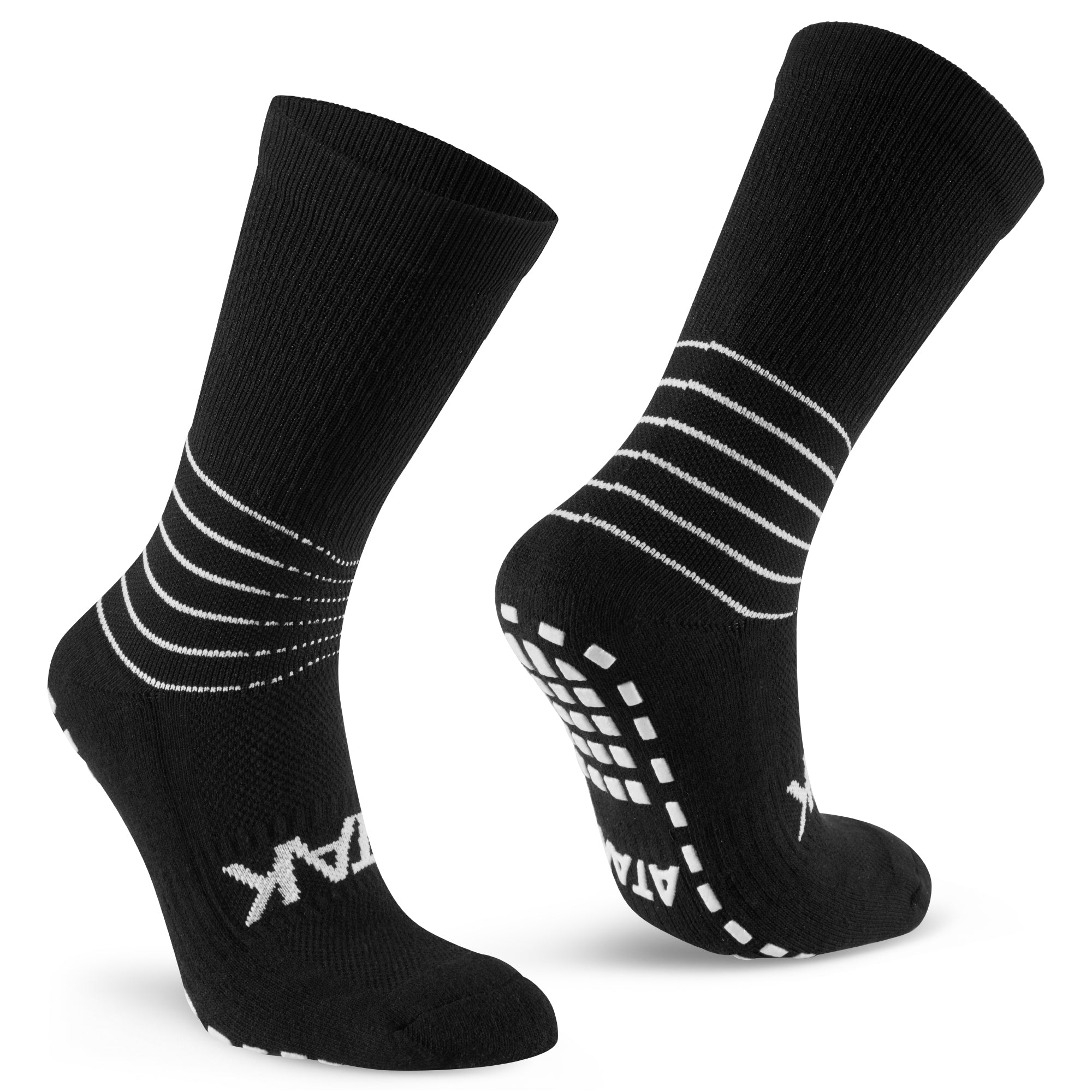 ATAK SHOX Full Length Grip Socks Green – ATAK Sports GB