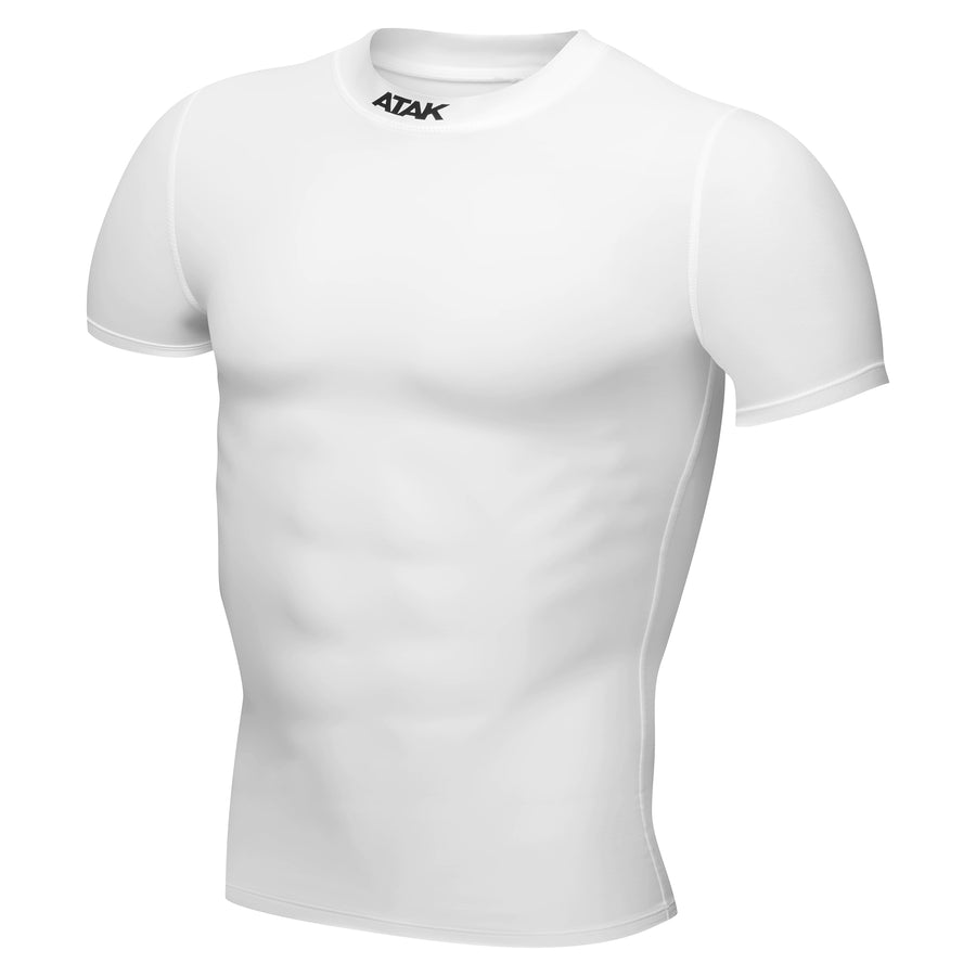 ATAK Compression Short Sleeve Unisex Shirt White